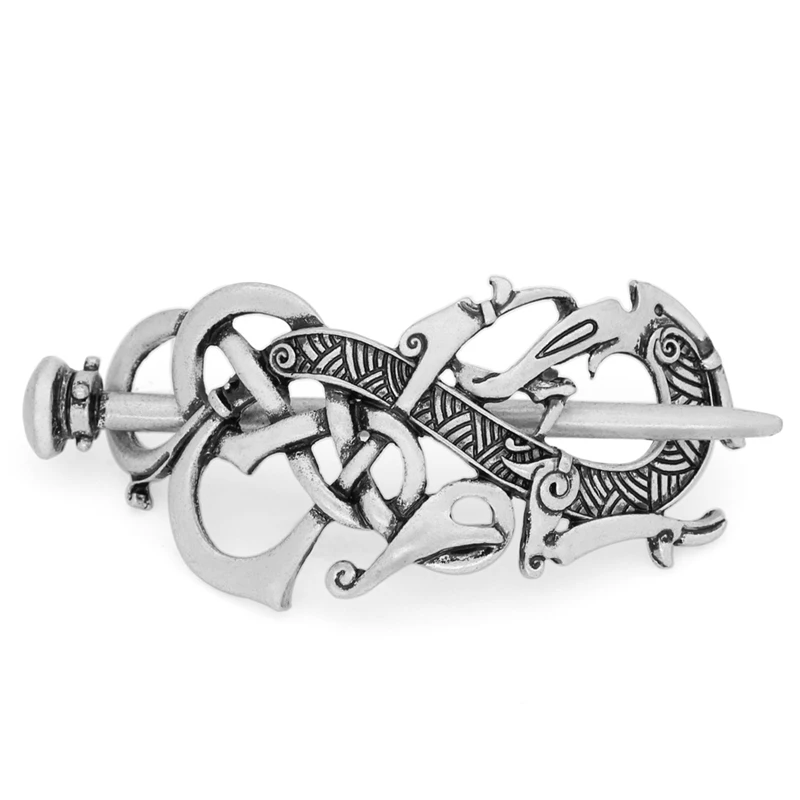 Irish Vintage Tiaras Hair Accessories Women Nordic Viking Charm Hairpin High-Quality Metal Fashion Jewelry Party Gifts Wholesale - view 5