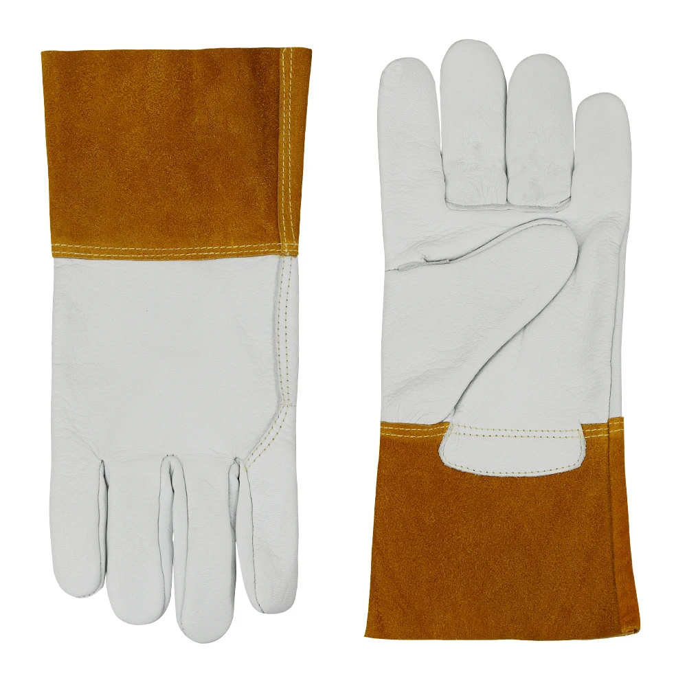 Mig Welding Gloves Cow Leather Working Glove