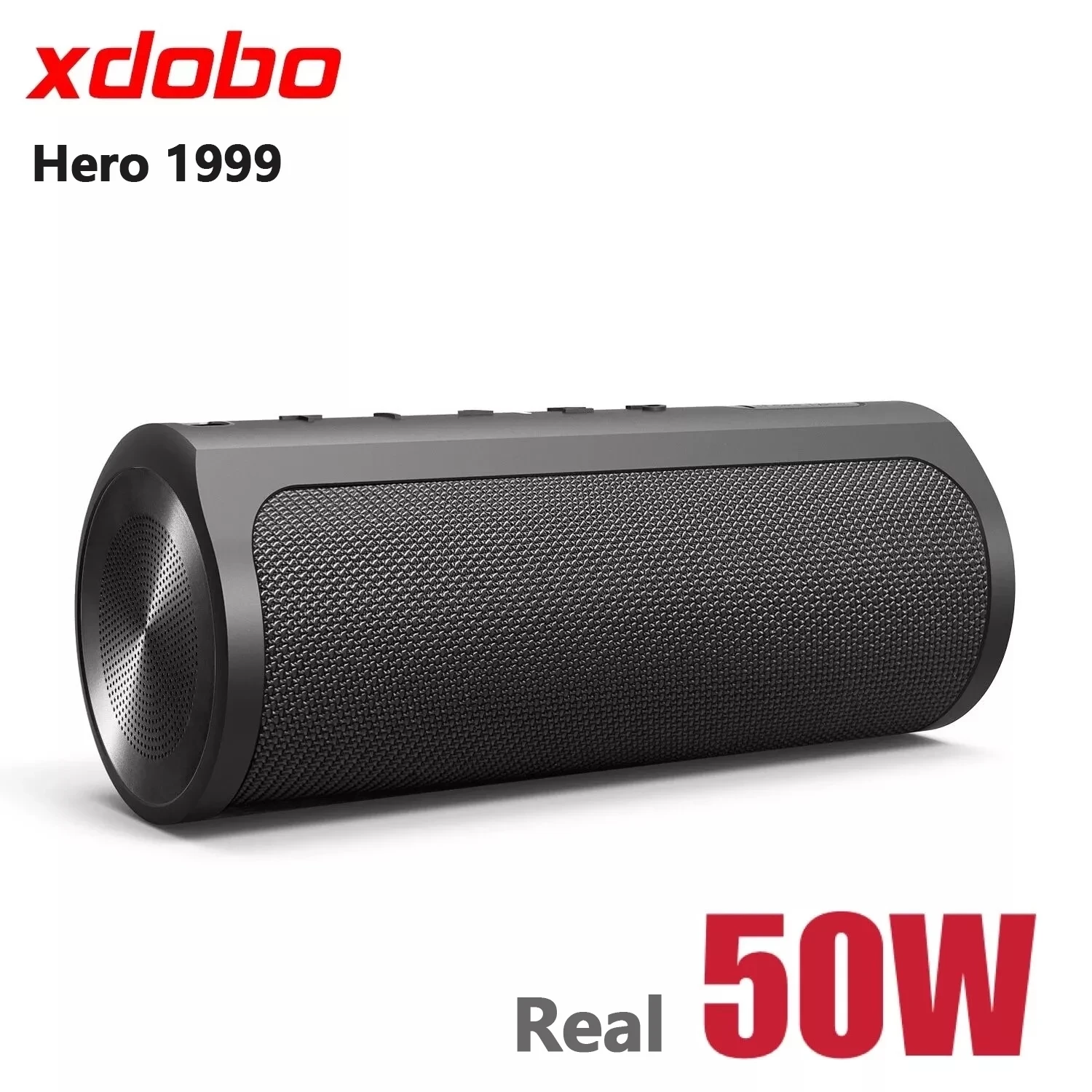 

50W XDOBO Hero1999 Subwoofer Portable Bluetooth Speaker 6600mAh Power Bank Soundbar Wireless Bass Column IPX7 Waterproof Boombox