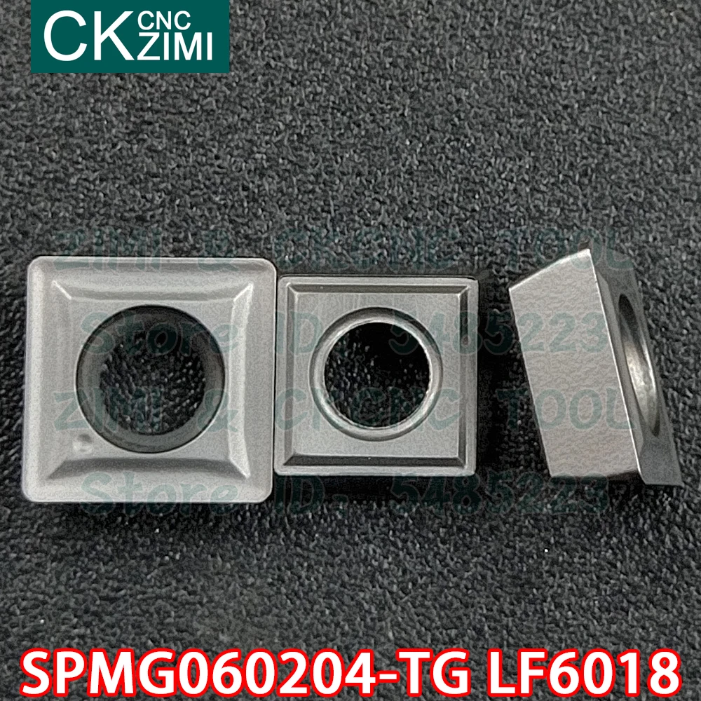 SPMG060204-TG LF6018 SPMG 060204 TG LF6018 كربيد إدراج فهرسة U الحفر تحول إدراج آلة خرط تعمل بالتحكم الرقمي بواسطة الحاسوب أدوات ل الفولاذ المقاوم للصدأ