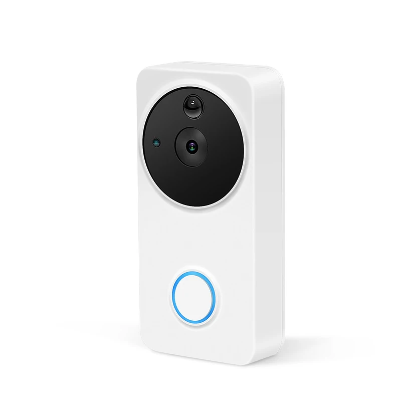 Wifi IP Video Doorbell With Battery Or 8-24 AC Power Supply Wide Angle Lens Ring Doorbell Intercom Free Shipping