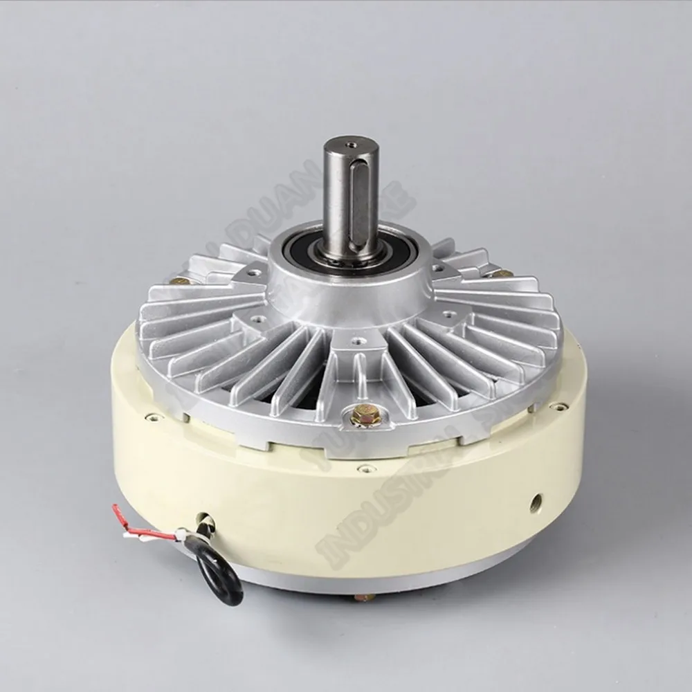 Magnetic Powder Brake Single shaft 6Nm 0.6kg DC 24V 12MM 1400RPM unwinding For Tension control Bag printing dyeing machine