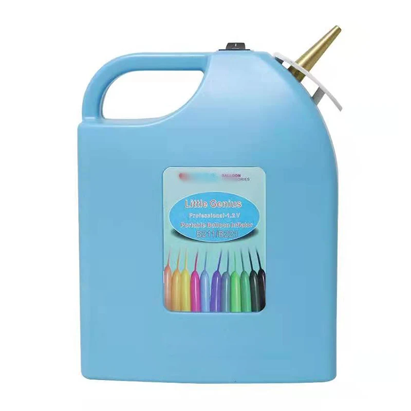 ชาร์จยาวบอลลูน Air Inflator แบบพกพาไร้สายบอลลูนปั๊ม DC 12V