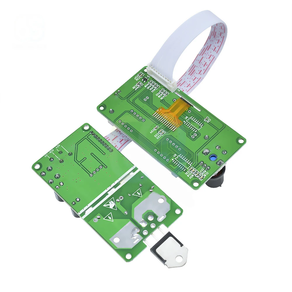 Imagem -06 - Lcd Digital Duplo Pulso Codificador Ponto Soldador Módulo de Controle Máquina Solda Transformador Placa Controlador 40a