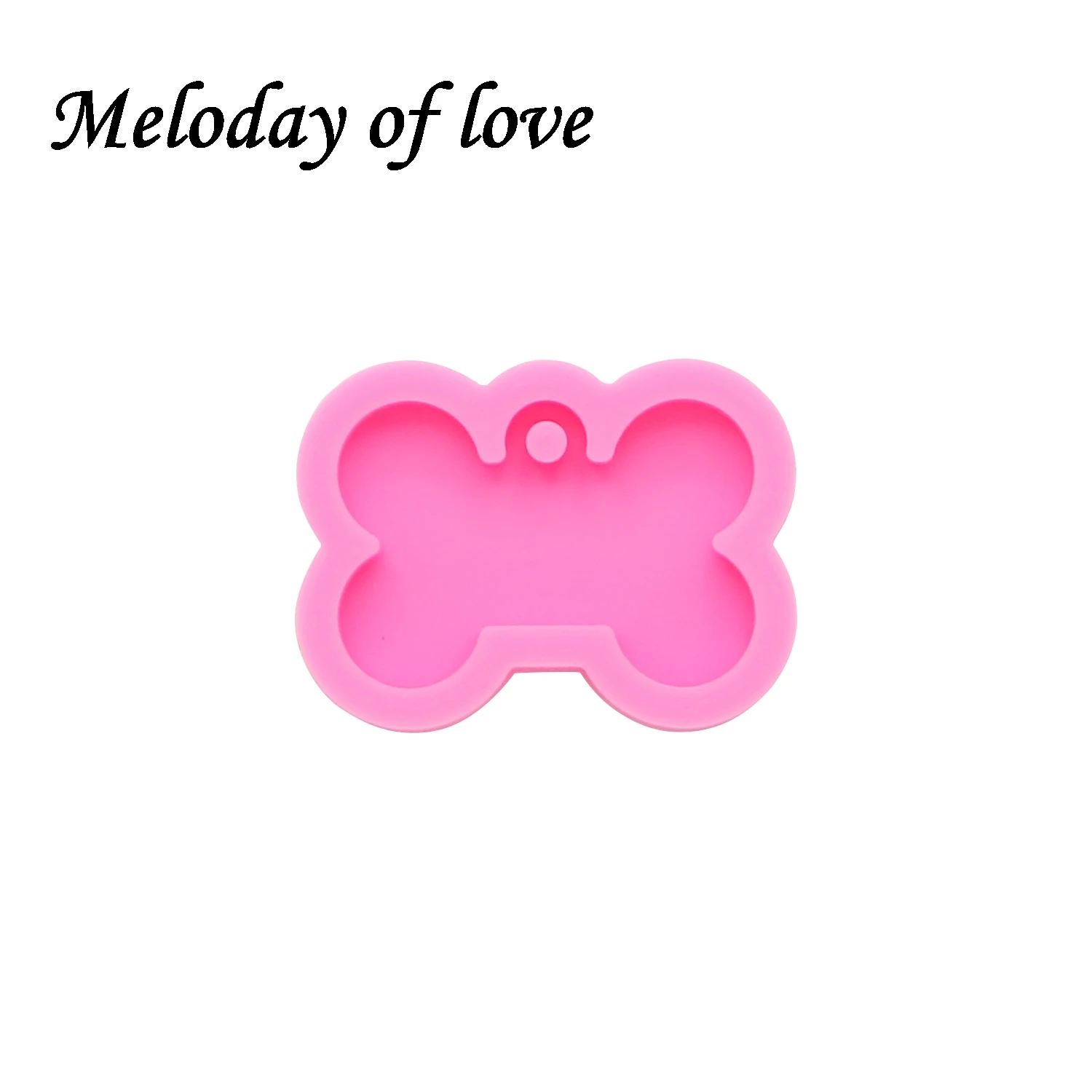 Shiny Dog bone dog tag mold DIY epoxy resin silicone Mold for keychain glossy finish DY0094 - Image 3