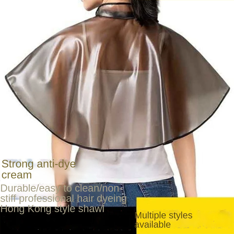 Haar Farbstoff Färbung Barber Cape Friseursalon Cape Nylon Friseur Wasserdichte Friseur Haarschnitt Kleid Schürze Salon Styling Tuch Wrap