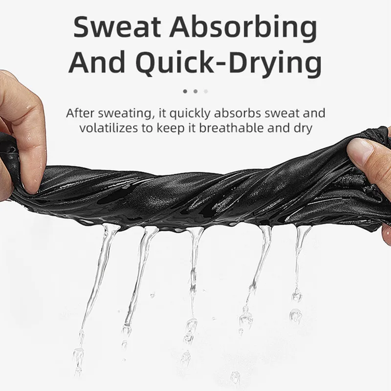 ROCKBROS Bicycle Face Masks Spring Summer Ice Silk Mask Fishing Bandana Running Sport Bike Face Mask Sun Portection Hat