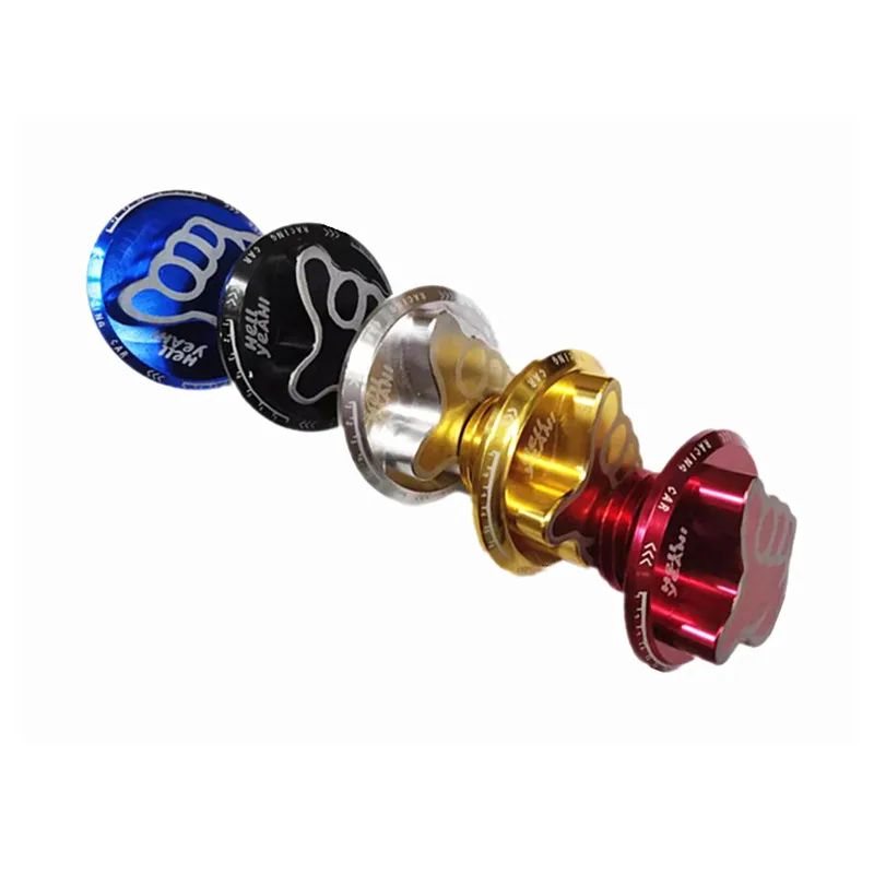 SPSLD New arrived Billet Aluminum Engine Valve Cover Oil Filler Cap For Toyota and  Honda Oil Tank Cover Caps