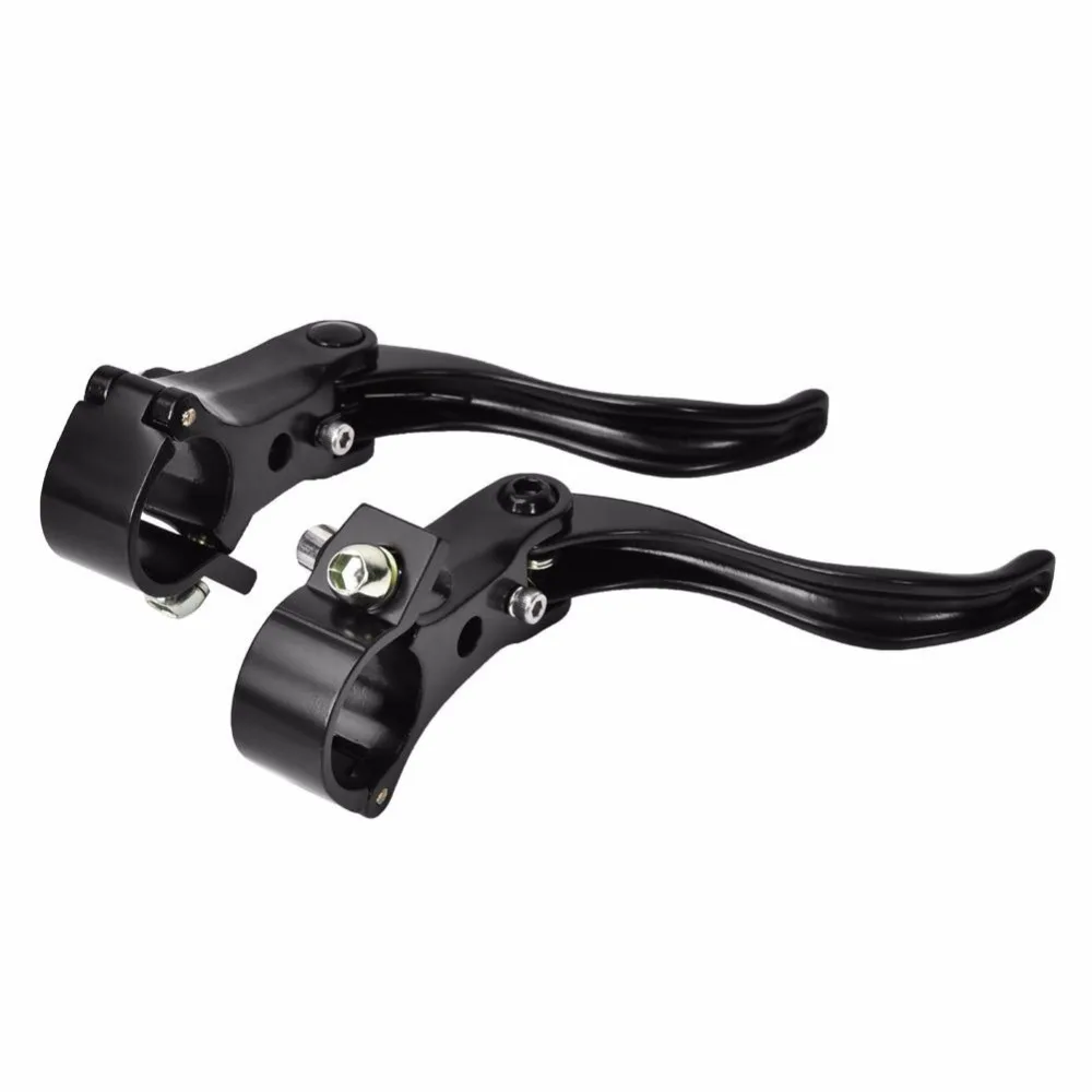 1 Pair 24mm  Brake Handle Lever Lightweight Aluminum Alloy Bike Brake Handle Fixed Gear  Brake Lever Parts