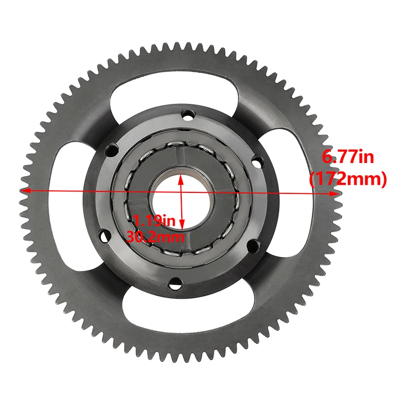 Motorcycle One Way Starter Clutch Gear Assy for Kawasaki KL650 Tengal KLR650 Camo New Edition 42034-1094 13194-1089 13216-0044