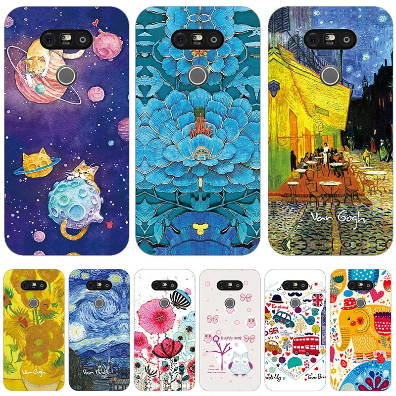 Case for LG G5 SE Lite H850 VS987 H820 LS992 H830 US992 Cover Silicone Soft TPU Protective Phone Cases Coque