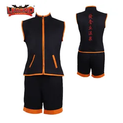 Shaman King  Yoh Asakura Cosplay Costume uniform Necklace Hand Armor Weapon Earphone Headphone Accessories Headwear Cosplay