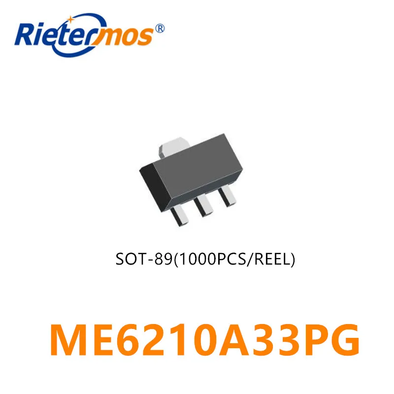 

1000PCS ME6210A33PG ME6210A SOT89-3 ORIGINAL