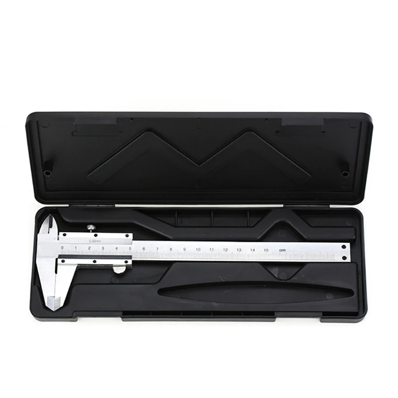 Vernier Calipers 0-150 0-200 300 mm 0.02mm High Precision Industry Stainless Steel Vernier Caliper Shockproof Metric Measuring