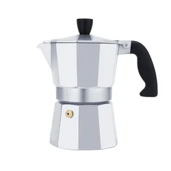 Cafetera de aluminio para café, cafetera de Mocha, Espresso, Latte, percolador de cocina