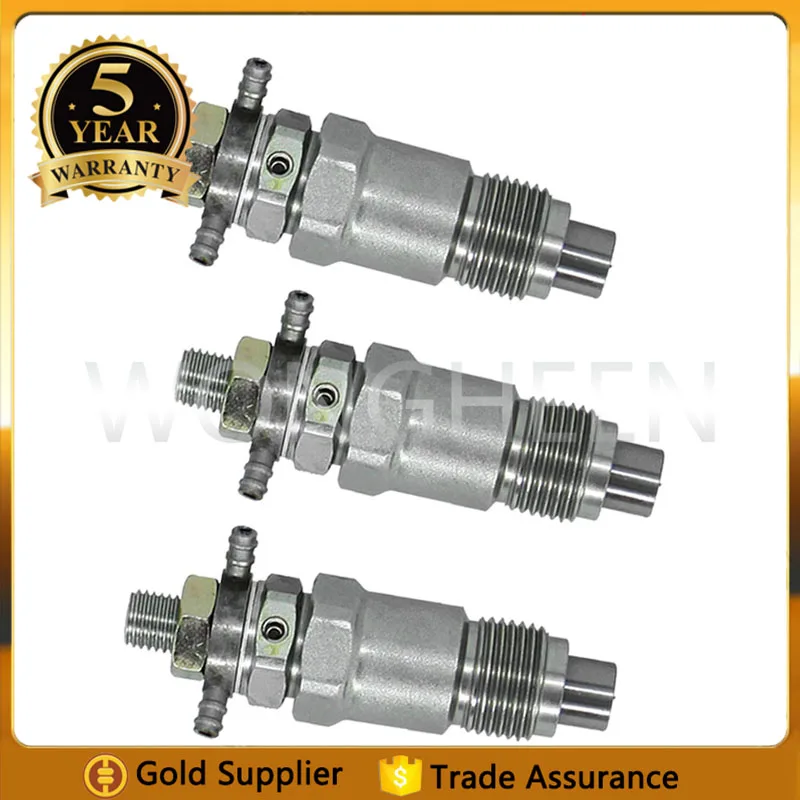 3PCS Auto Part Fuel Injector Assembly Nozzle 15271-53000 For Kubota D750 D850 D950 V1100 D1302 D1402 V1702 V1902 Engine