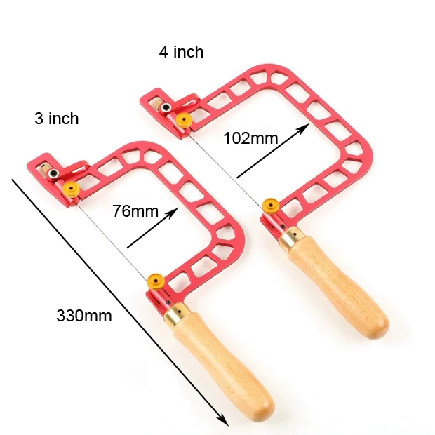 3" 4" Zoll Multifunktions-Drahtzugsäge für Holzarbeiten + 12 Sägeblätter – Detail 6