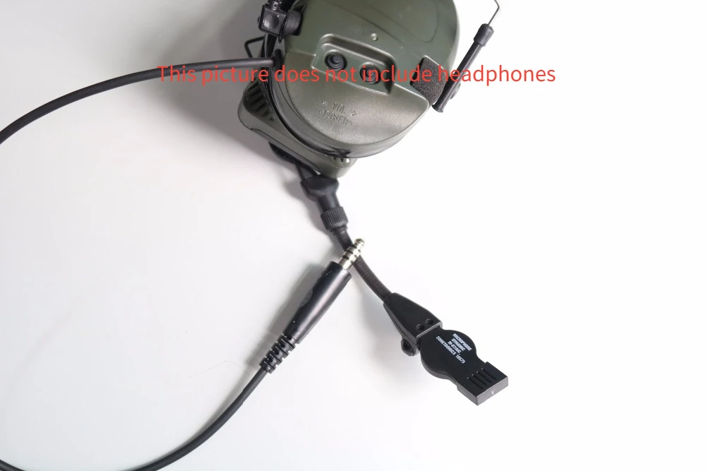 Microphone M87 adapté au casque de tir tactique COMTAC I /TCI LIBERATOR I
