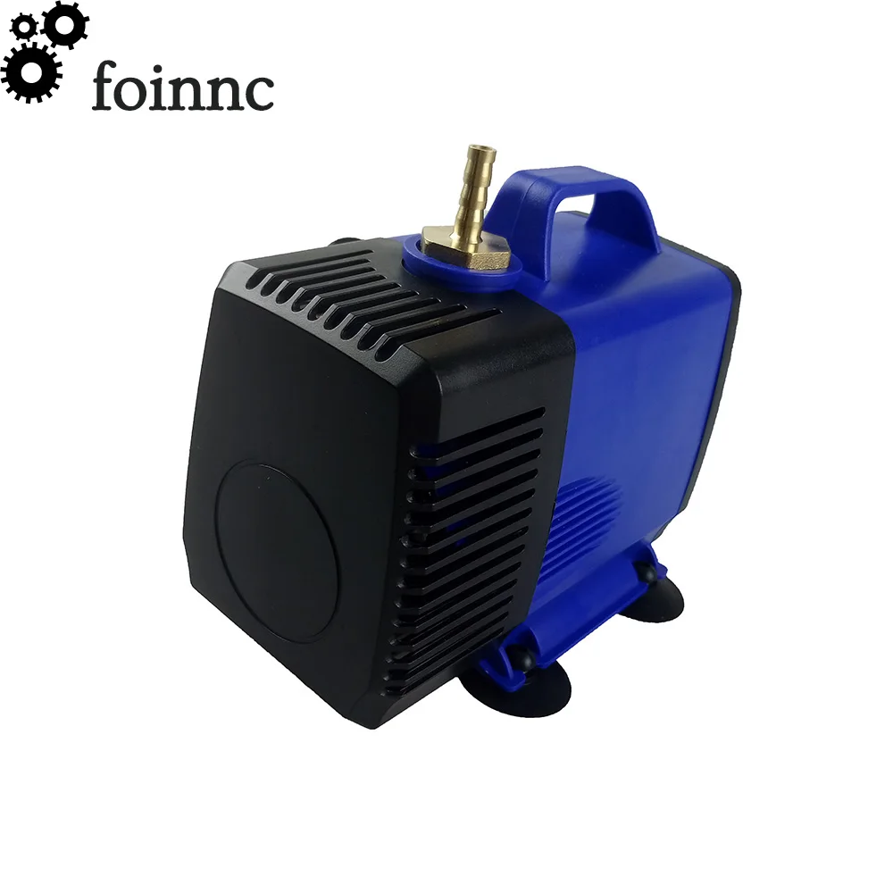 CNC 220V 80W Multifunctional submersible pump 3.5M 3500L/H for spindle Cooling on engraving cutting machine（Free 5m PU tube ）