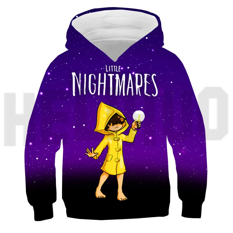 2021 Little Nightmares Hoodie Unisex 3D Print Sweatshirt Boys/Girls Streetwear Pullovers Hooded Little Nightmares 2 Clothes Tops