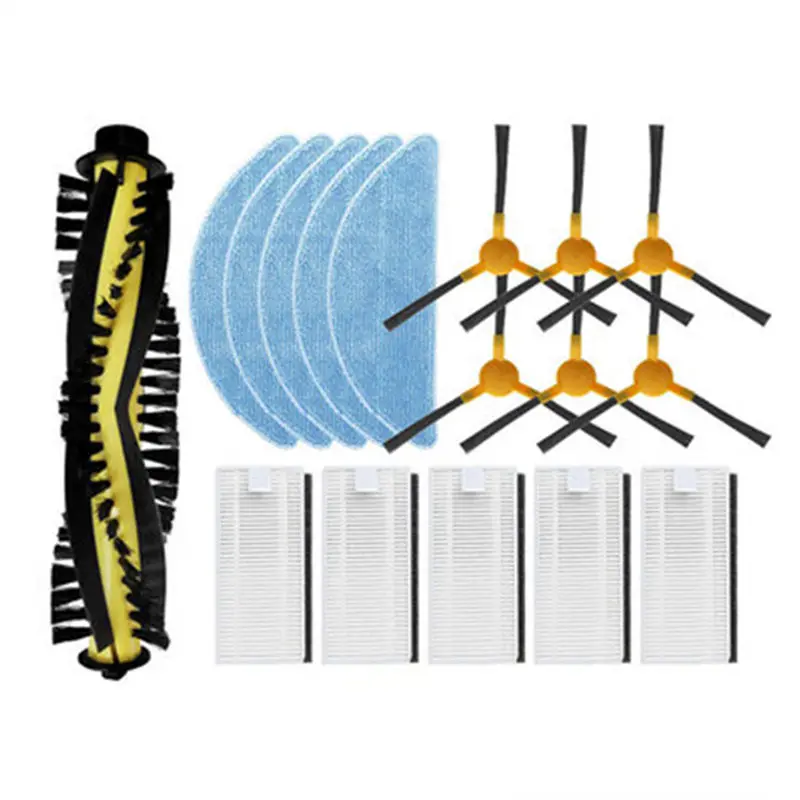 فرشاة رئيسية فرشاة جانبية فلتر Hepa ممسحة قماش ل NEATSVOR X520 جهاز آلي لتنظيف الأتربة ملحقات قطع غيار