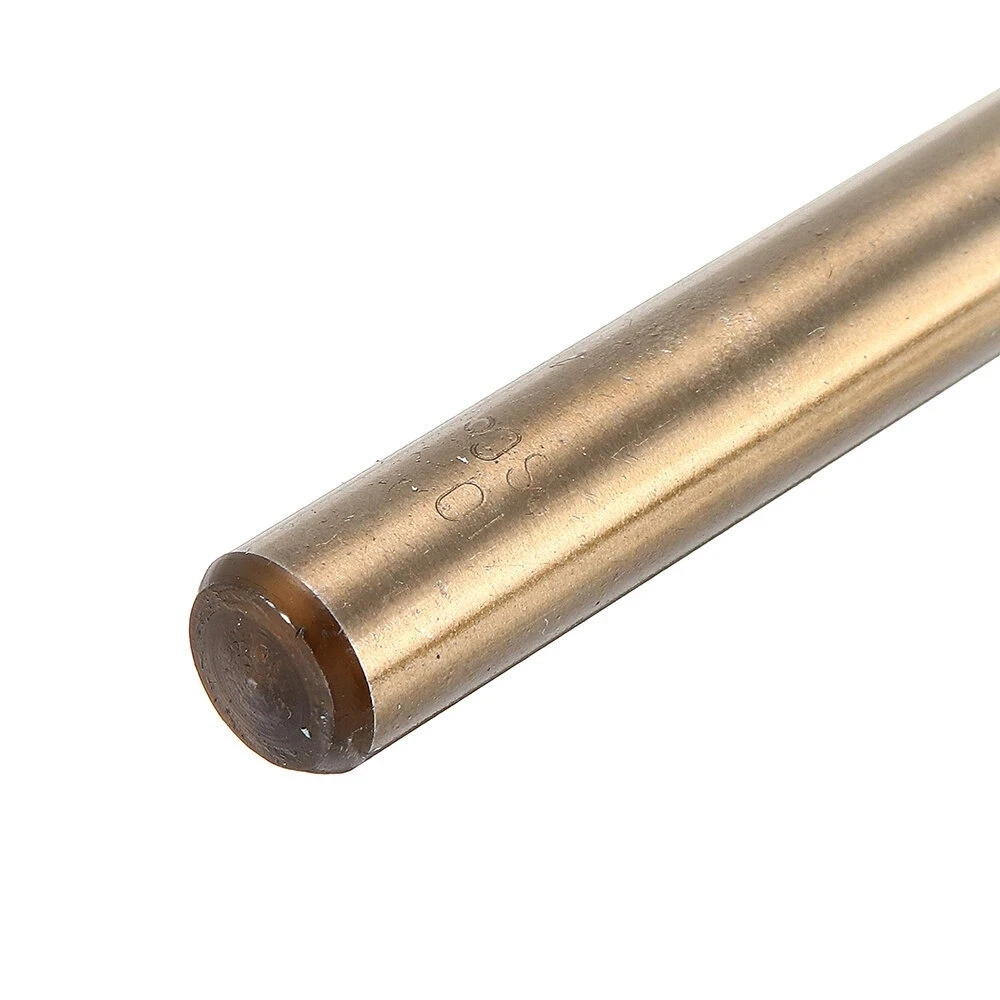 13/19/25Pcs M35 HSS-Co 5% Set di punte elicoidali con gambo dritto cobalto con custodia in metallo per foratura di metalli in legno di acciaio inossidabile