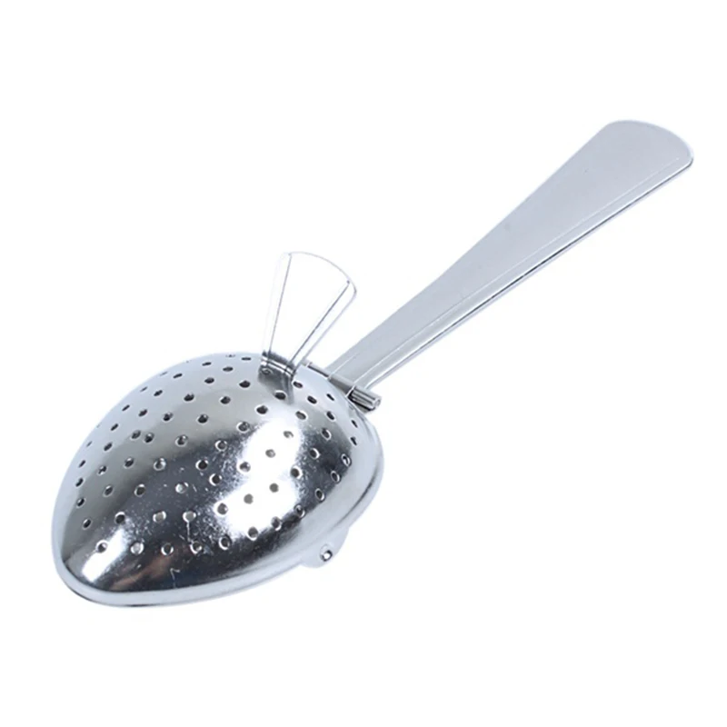 Vendita calda In Acciaio Inox Tè del Setaccio di Infuser Cucchiaio Sciolto Foglia Filtro Erbe Spice NUOVO!