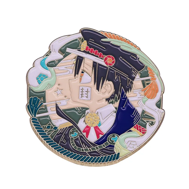 Toilet-Bound Hanako-kun enamel pin Aestheticism Anime boy Brooch