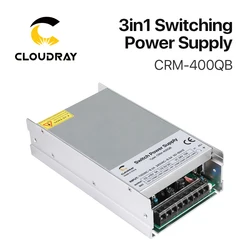 Cloudray 3in1 Switch Power Supply 5V 15V 24V  13.5A 3A CRM-400QB 110V/220V  for Fiber Marking Machine Power System