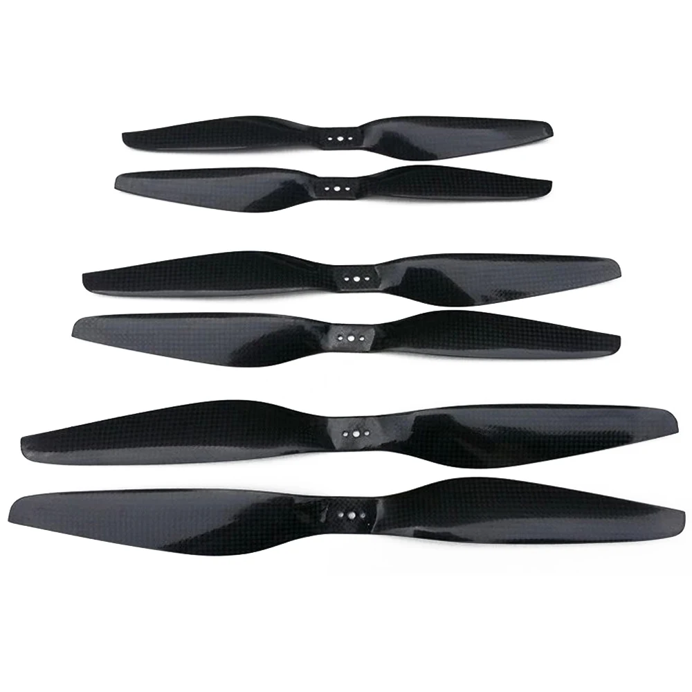 2pair/lot 8055/9055/1055/1155/1255/1355/1455/1555 3K Carbon Fiber CW CCW Propellers For Multicopter Quadcopter Drone Accessory