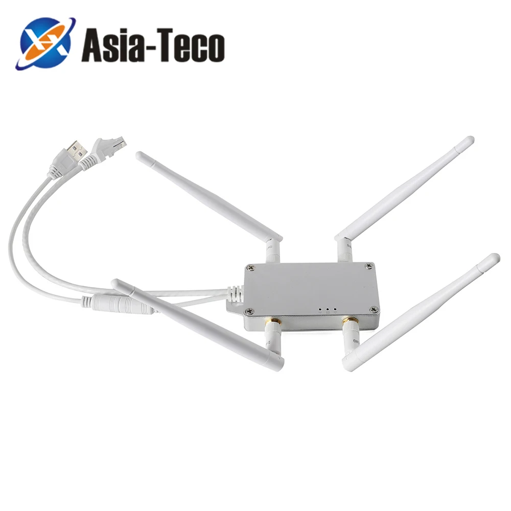 Dual Band 2.4Ghz/5Ghz VBG1200 Industrial High Power WiFi Bridge Wireless Router/Repeater Ethernet Wifi Adapter 4 Antennas