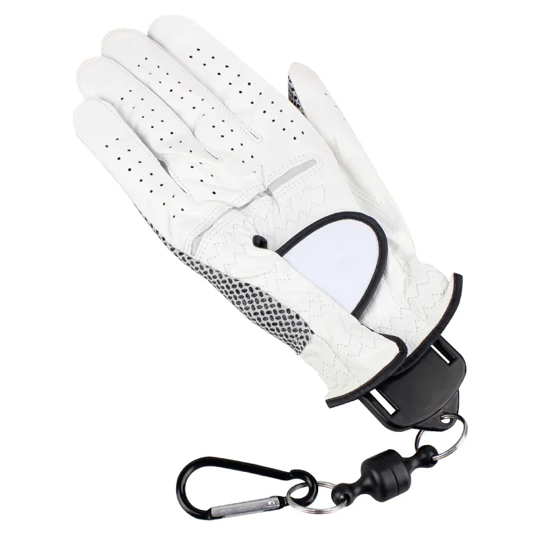 Golf Gloves Dryer Rack Plastic Portable Golf Holder Keeper Golf Supplies Accessories,Black