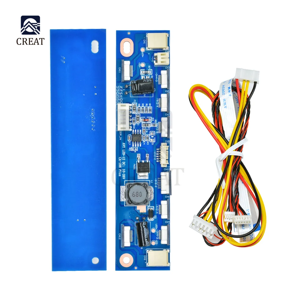 Universal Multifunction Inverter for Backlight LED Constant Current Board Driver Board 12 connecters LED Strip Tester