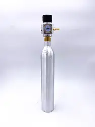 Soda Co2 0.6L Bottle Tank Cylinder 2200psi 15MPA High Compressed Bottle with Valve TR21*4