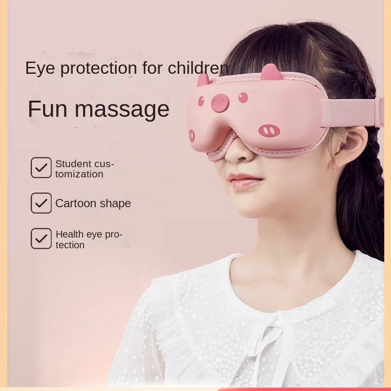 Children's Eye Care Machine Gift Children's Eyes Hot Compress Smart Electric Eye Massager Student Gift Gift Box