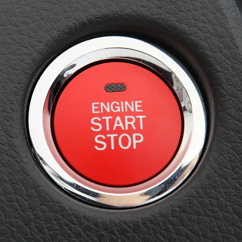 

Engine Start Stop Switch Button Cover Trim Fit For Toyota 86 Highlander RAV4 Camry Corolla 2015 2016 2017 2018 LEXUS IS250 ES200