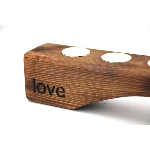 Turcowood Love Bridge Legend Candle holder 6'lı Tealıght