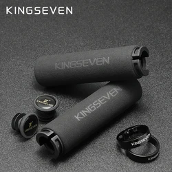 KINGSEVEN – poignées de vélo en éponge ultralégères, guidon de conduite lisse, poignées antidérapantes, accessoires de vélo en fourrure Hito