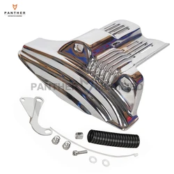 Chrome Motorcycle Starter Cover case for Harley Sportster XL 883 1200 Models 2004 2005 2006 2007 2008 2009