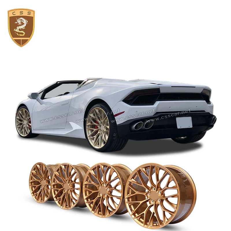 

Wholesale universal 20inch 21inch automotive wheel hub one-piece forged aluminum alloy whees rim car tire accessories for Lambor