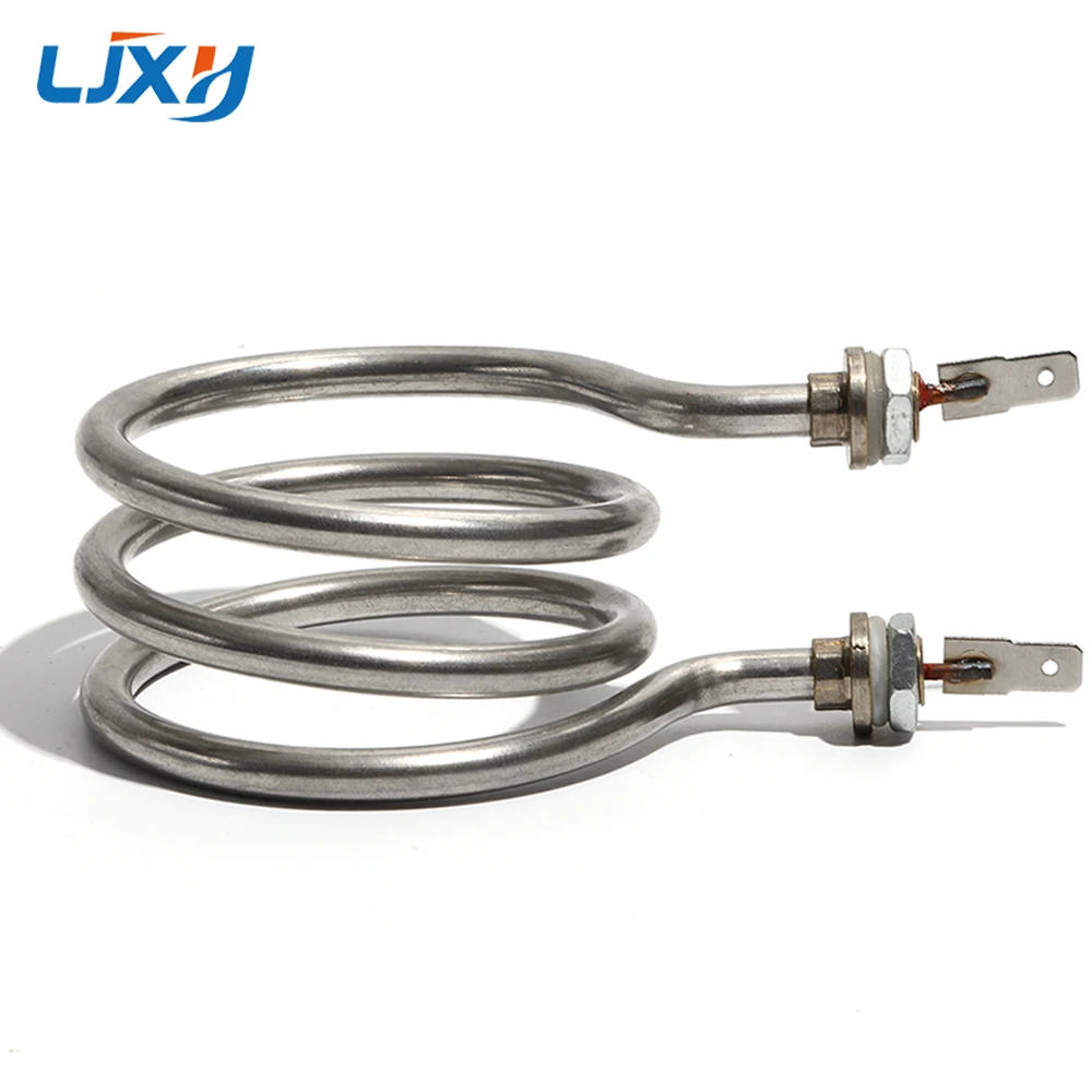 LJXH Water Fountain/Water Dispenser Transverse Spring Pipe 3 Coils Heater Tube 220V 800W Electric Heating Element