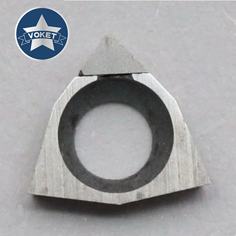 VOKET Lưỡi Kim Cương WBGT WNMG 060102 060104 080408 080404 PCD Hợp Kim Nhôm Xử Lý Lưỡi Dao Phủ CBN Dập Tắt Chất Liệu Chế Biến