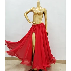 Heißer Verkauf Hohe qualität Neue design bellydancing lange röcke frauen bauchtanz wrap mädchen kostüm ausbildung kleid oder leistung