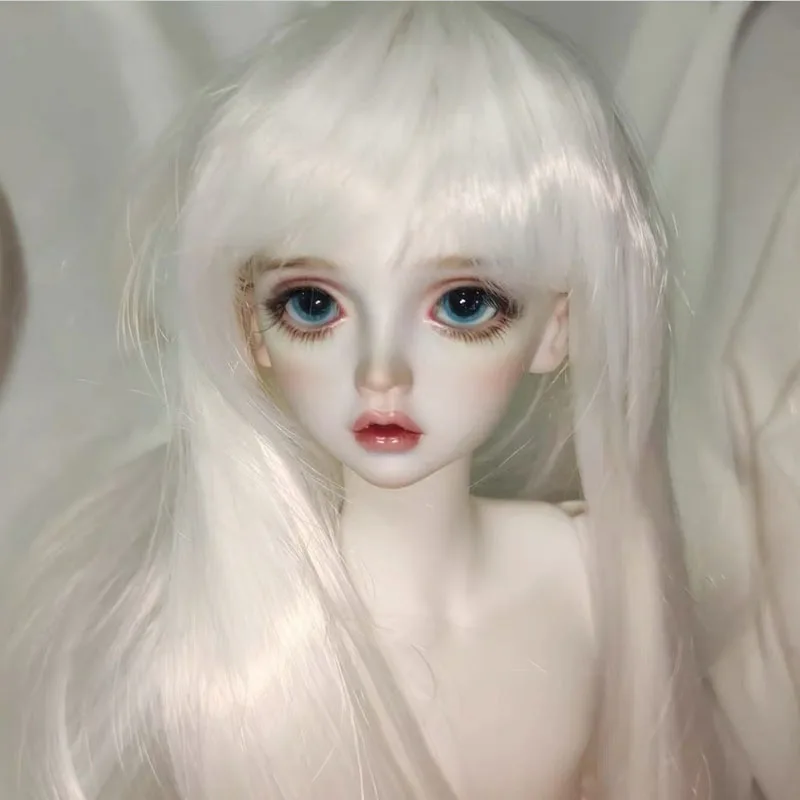 

New Arrival 1/3 1/4 1/6 1/8 Bjd Wig High Temperature Long Straight MSD SD For Doll Wig Hair