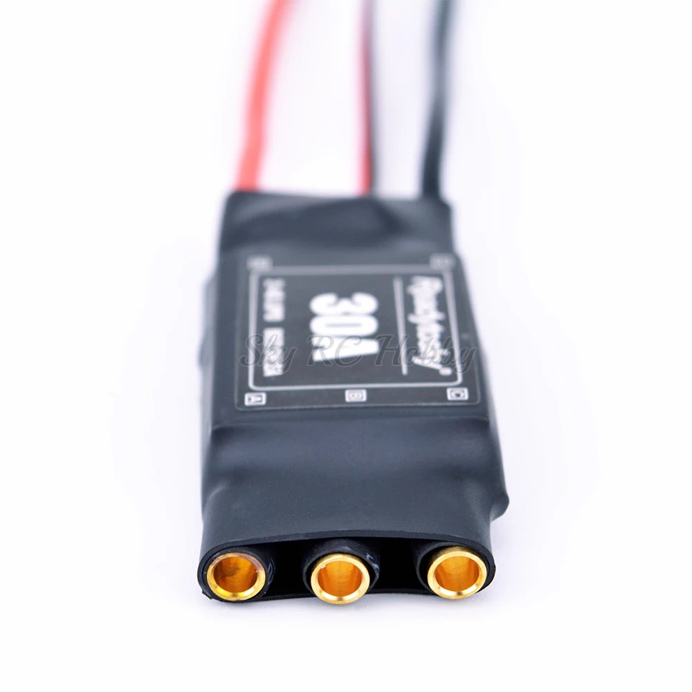 1PCS 30A 2-4S ESC Speed Controller With 5V / 2A BEC for Brushless Motor RC Airplane Helicopter Quadcopter Aircraft