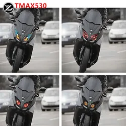 Motorcycle accessories Front Fairing Headlight Guard Sticker Head light protection Sticker for YAMAHA TMAX530 2014-2016 2015 16