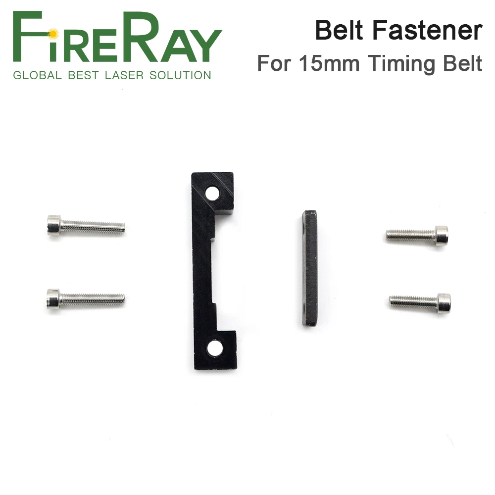 Chiusura a cinghia FireRay per trasmissione a cinghia dentata aperta da 15mm di larghezza HTD-3M per parti di macchine utensili Hardware asse X/Y