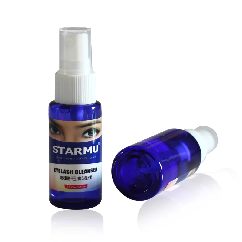 30ml/병 속눈썹 클리너 프라이머 속눈썹 연장 청소 액체 속눈썹 연장 속눈썹 클렌저 속눈썹 케어 메이크업 도구