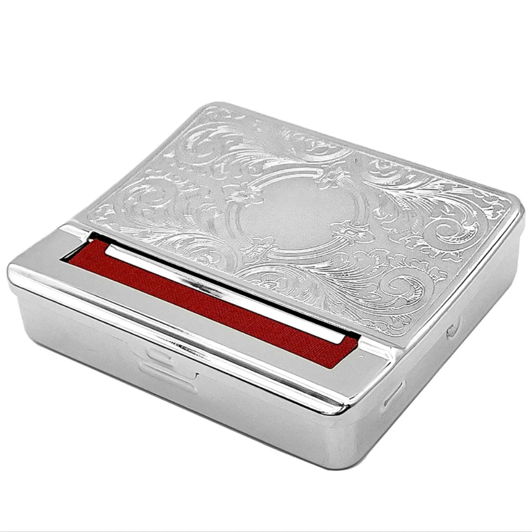 Automatic Cigarette Rolling Machine, Cigarette Roller, Tobacco Case for Rolling and Storage, 70mm, 78mm