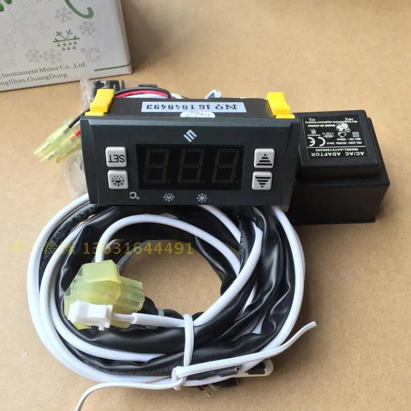 SF-104S-2 Cold Storage Electronic Temperature Controller Adjustable Temperature Control Instrument Digital Display Accessories